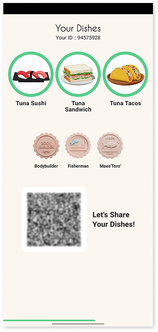 Choose ingredients